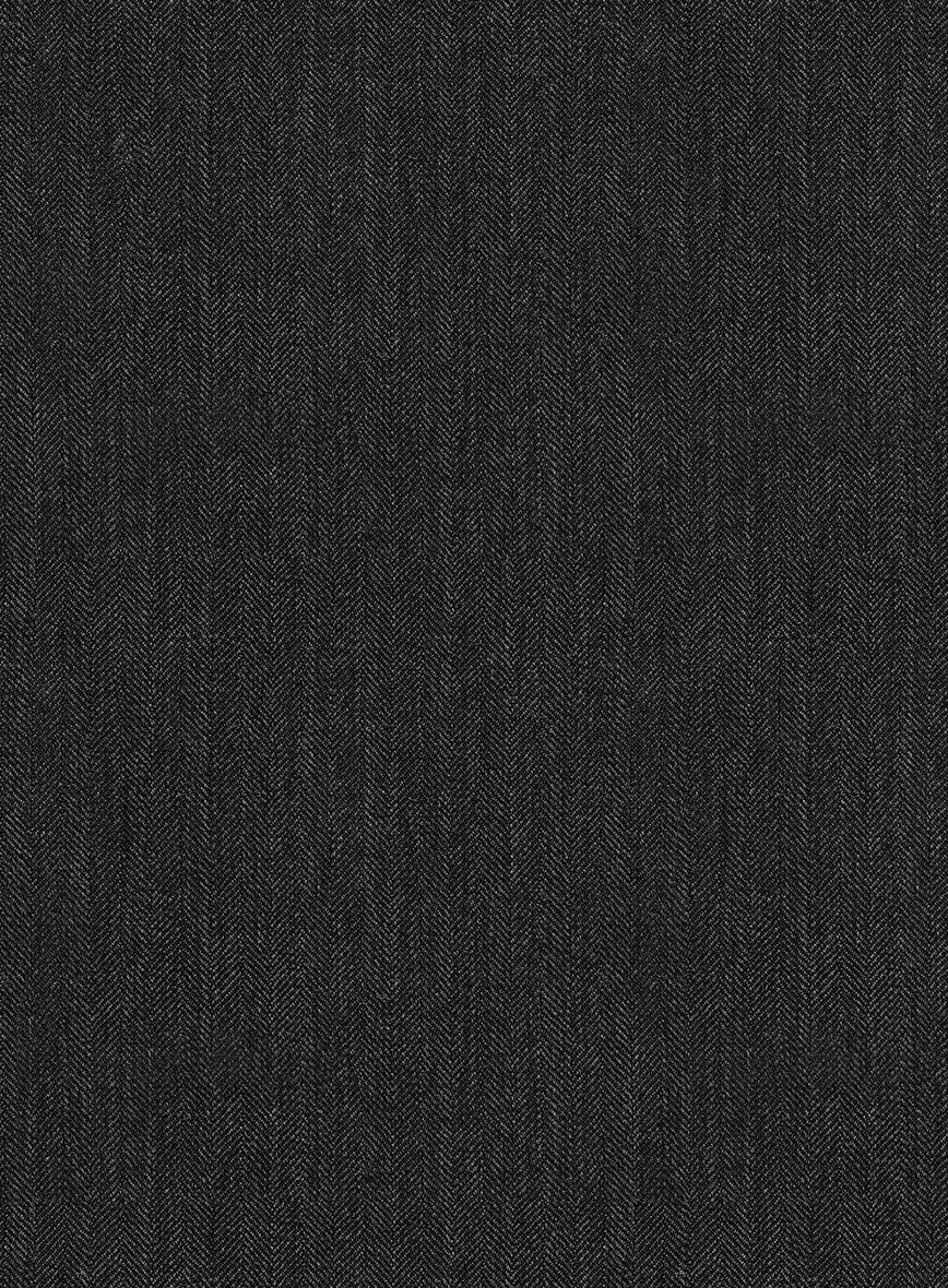 Bristol Charcoal Herringbone Suit 6 Bristol Charcoal Herringbone Suit - Image 6