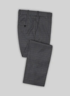 Bristol Sevea Gray Checks Suit 12 Bristol Sevea Gray Checks Suit -Tiano Suits Shop Bbristolseveagraychecksuitlook 3