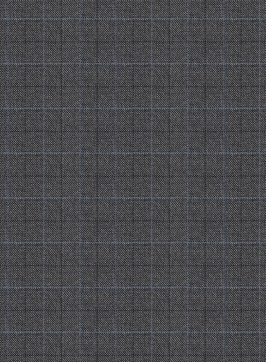 Bristol Sevea Gray Checks Suit 6 Bristol Sevea Gray Checks Suit - Image 6