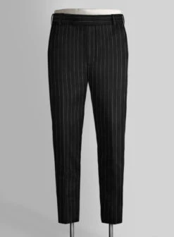 Bristol Black Rope Stripe Suit -Tiano Suits Shop bristolblackropestripesuitlook 3