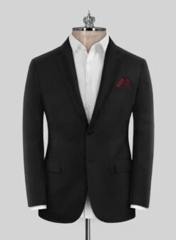 Bristol Black Herringbone Suit 11 Bristol Black Herringbone Suit -Tiano Suits Shop bristolblkherrngbnesuitlk 2