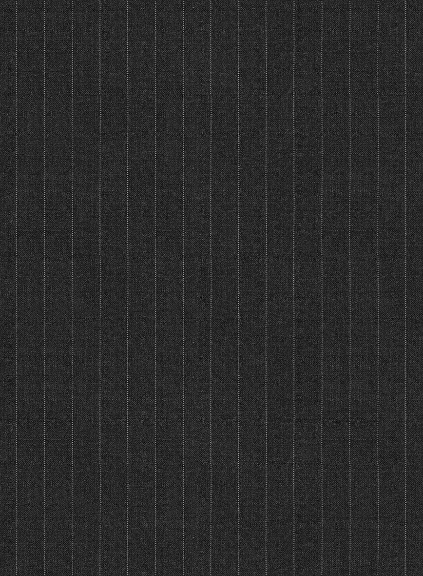 Bristol Charcoal Chalkstripe Jacket 2 Bristol Charcoal Chalkstripe Jacket - Image 2