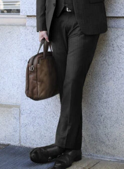 Bristol Charcoal Regal Stripe Suit 12 Bristol Charcoal Regal Stripe Suit -Tiano Suits Shop bristolcharcoalreglstrpsuitlk 3