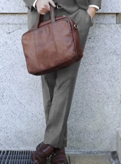 Bristol Light Gray Sharkskin Suit 12 Bristol Light Gray Sharkskin Suit -Tiano Suits Shop bristolltgryshrksknsuitlk 3