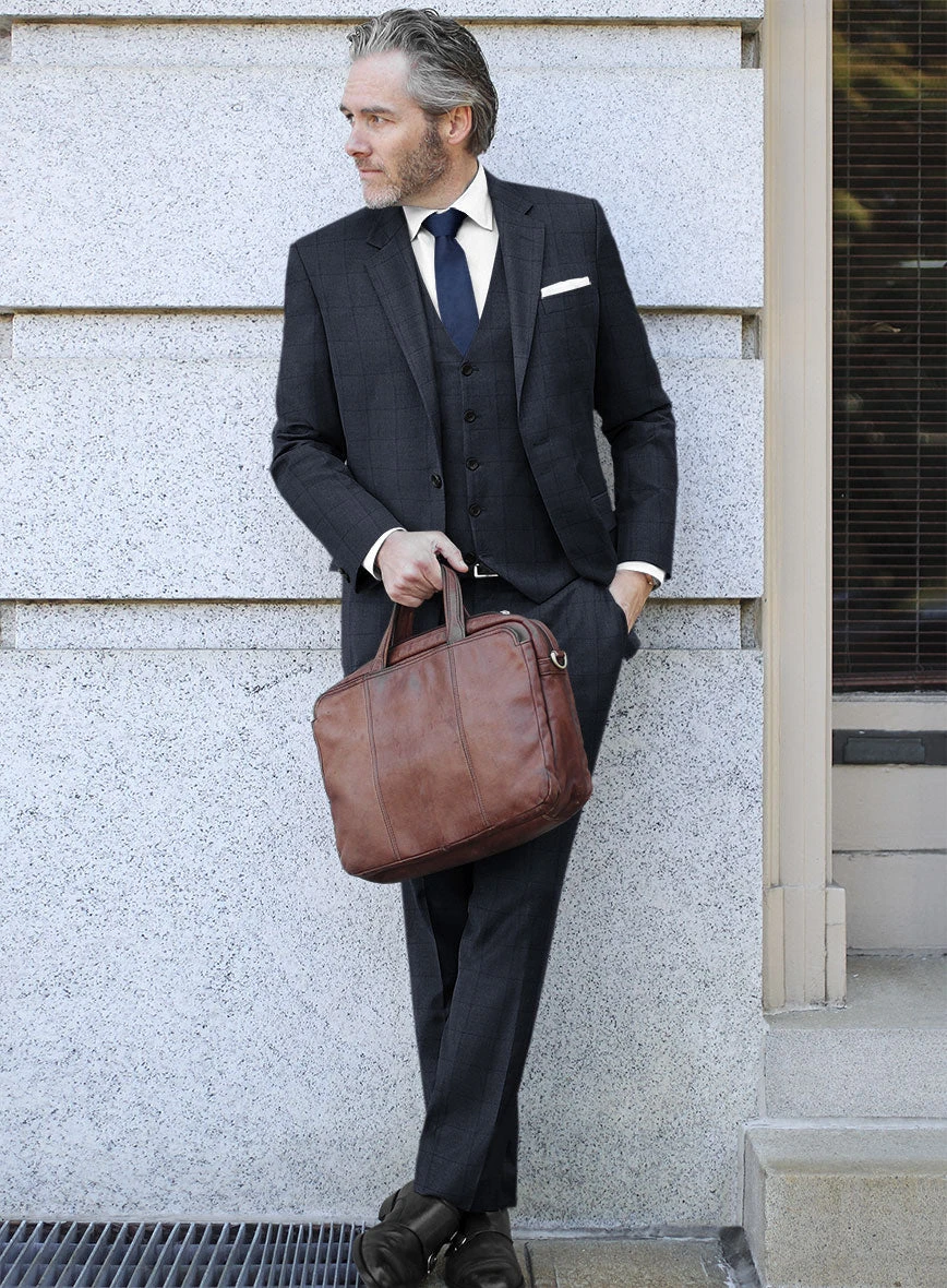 Bristol Renigi Blue Checks Suit 2 Bristol Renigi Blue Checks Suit - Image 2