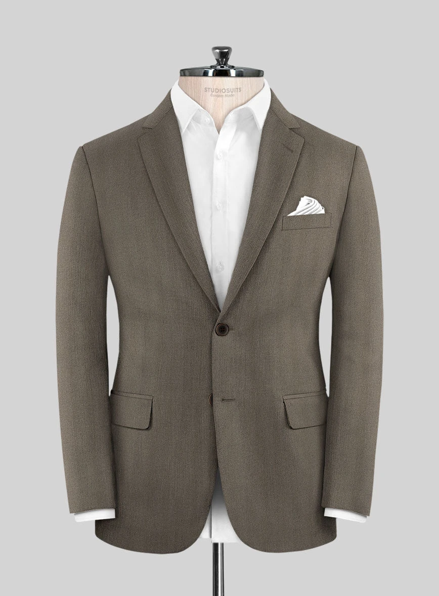 Brown Herringbone Suit 3 Brown Herringbone Suit - Image 3