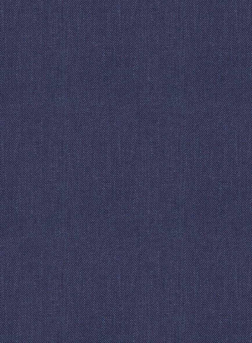 Campari Berry Blue Linen Suit 6 Campari Berry Blue Linen Suit - Image 6