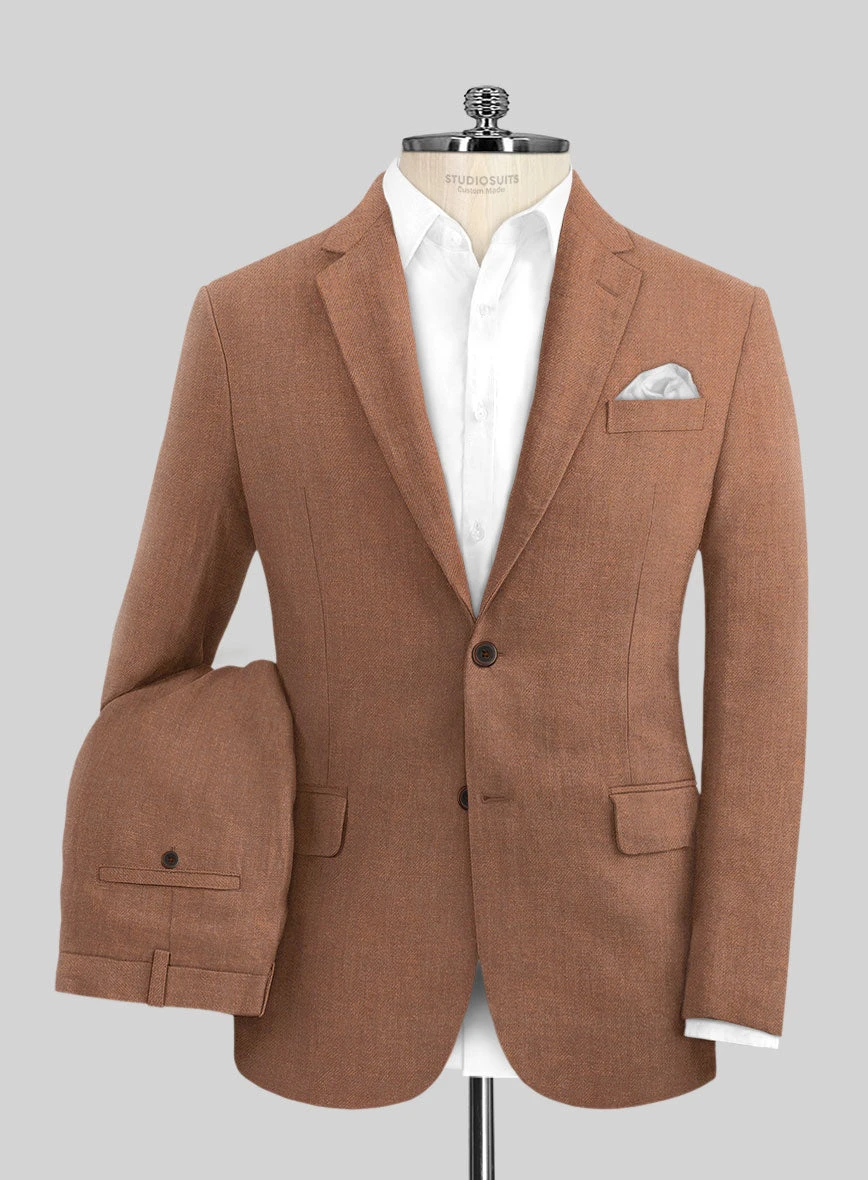 Campari Copper Linen Suit 1 Campari Copper Linen Suit