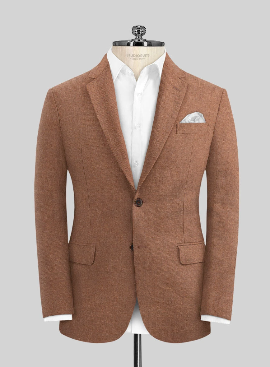 Campari Copper Linen Suit 3 Campari Copper Linen Suit - Image 3