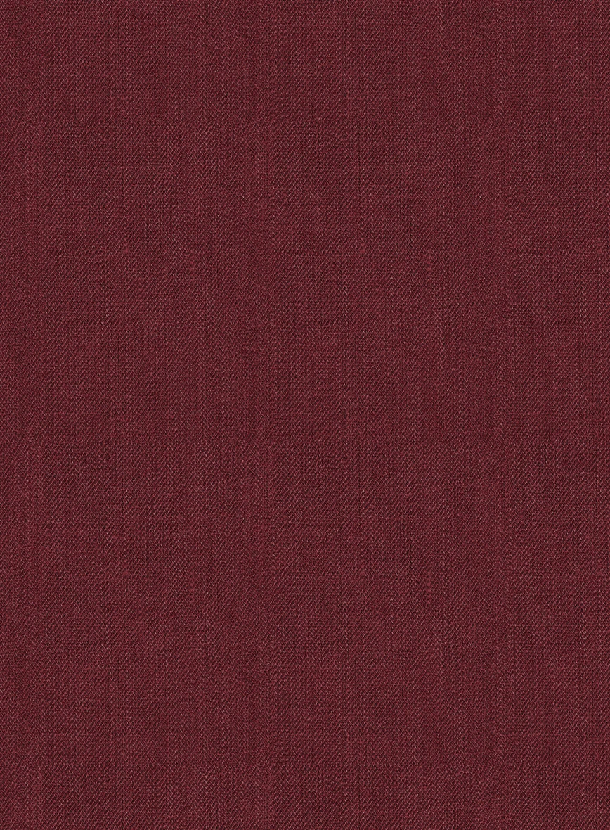 Campari Cranberry Linen Jacket 2 Campari Cranberry Linen Jacket - Image 2