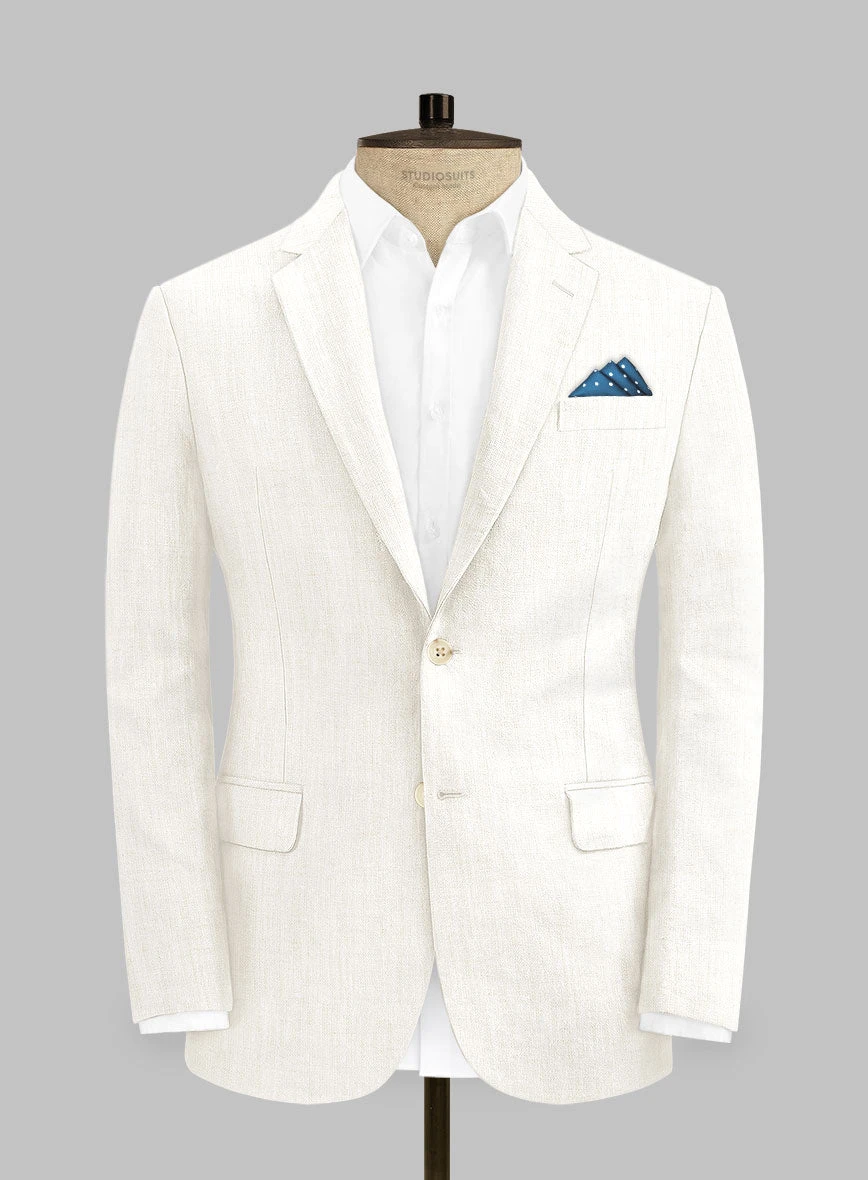 Campari Cream Linen Suit 3 Campari Cream Linen Suit - Image 3
