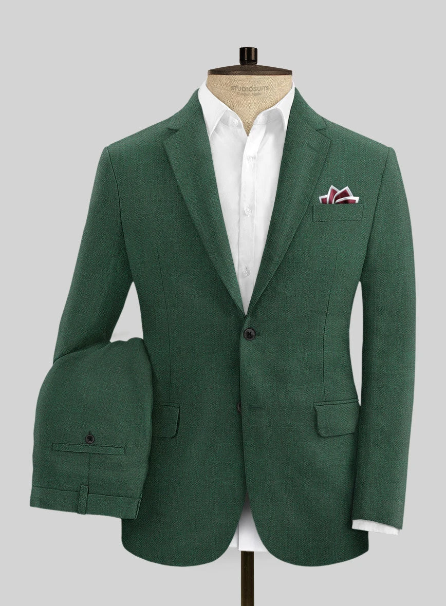 Campari Green Mile Linen Suit 1 Campari Green Mile Linen Suit