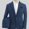 Campari Indigo Linen Suit