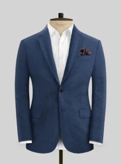 Campari Indigo Linen Suit 11 Campari Indigo Linen Suit -Tiano Suits Shop campariindigolinensuitlook 2