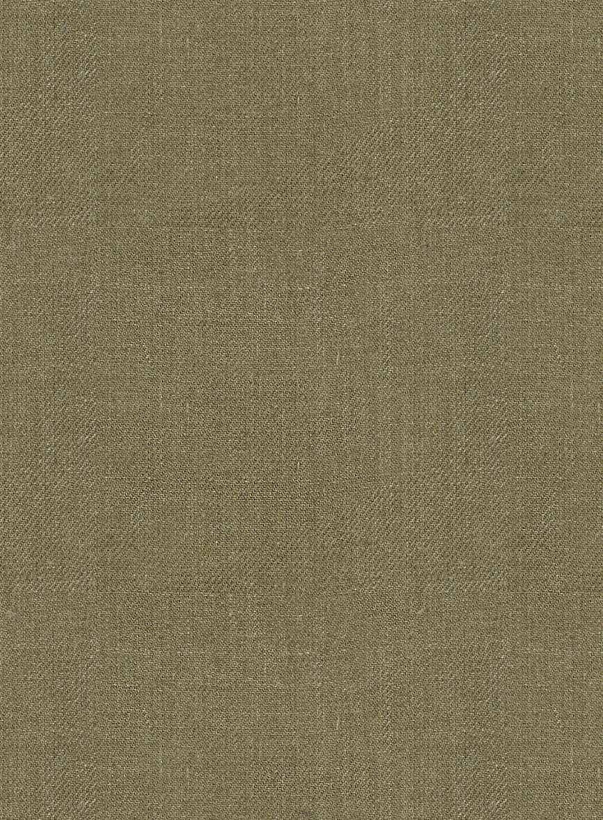 Campari Rustic Green Linen Jacket 2 Campari Rustic Green Linen Jacket - Image 2