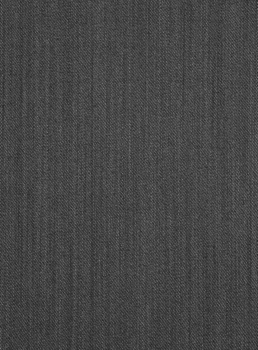 Cavalry Twill Dark Gray Wool Suit 7 Cavalry Twill Dark Gray Wool Suit - Image 7