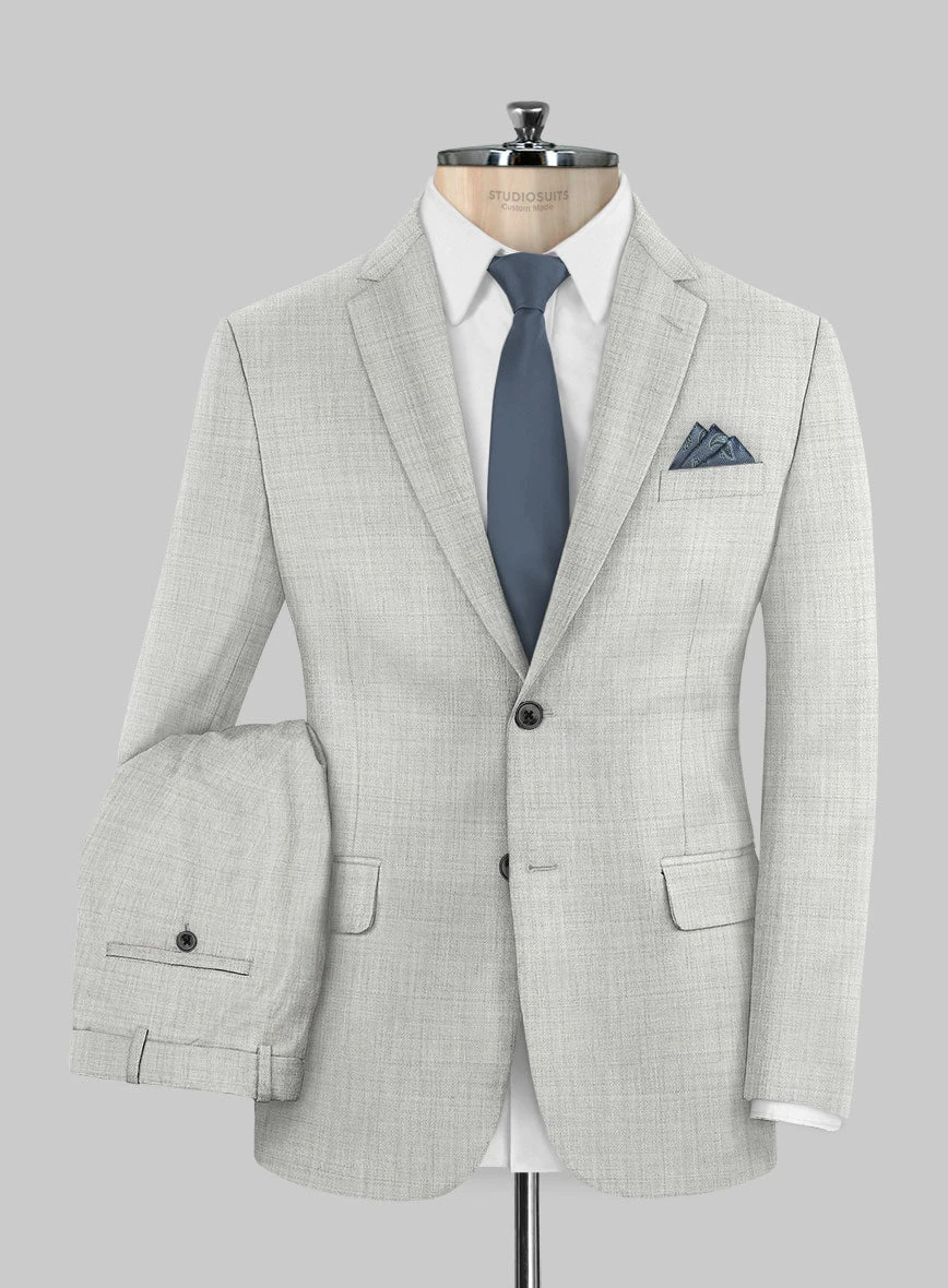 Cloud Gray Wool Suit 1 Cloud Gray Wool Suit