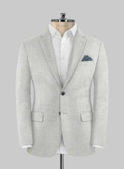 Cloud Gray Wool Suit 8 Cloud Gray Wool Suit -Tiano Suits Shop cloudgraywoolsuitlk 2