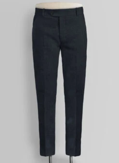 Dark Blue Pure Linen Suit 12 Dark Blue Pure Linen Suit -Tiano Suits Shop darkbluepurelinensuitlook 5