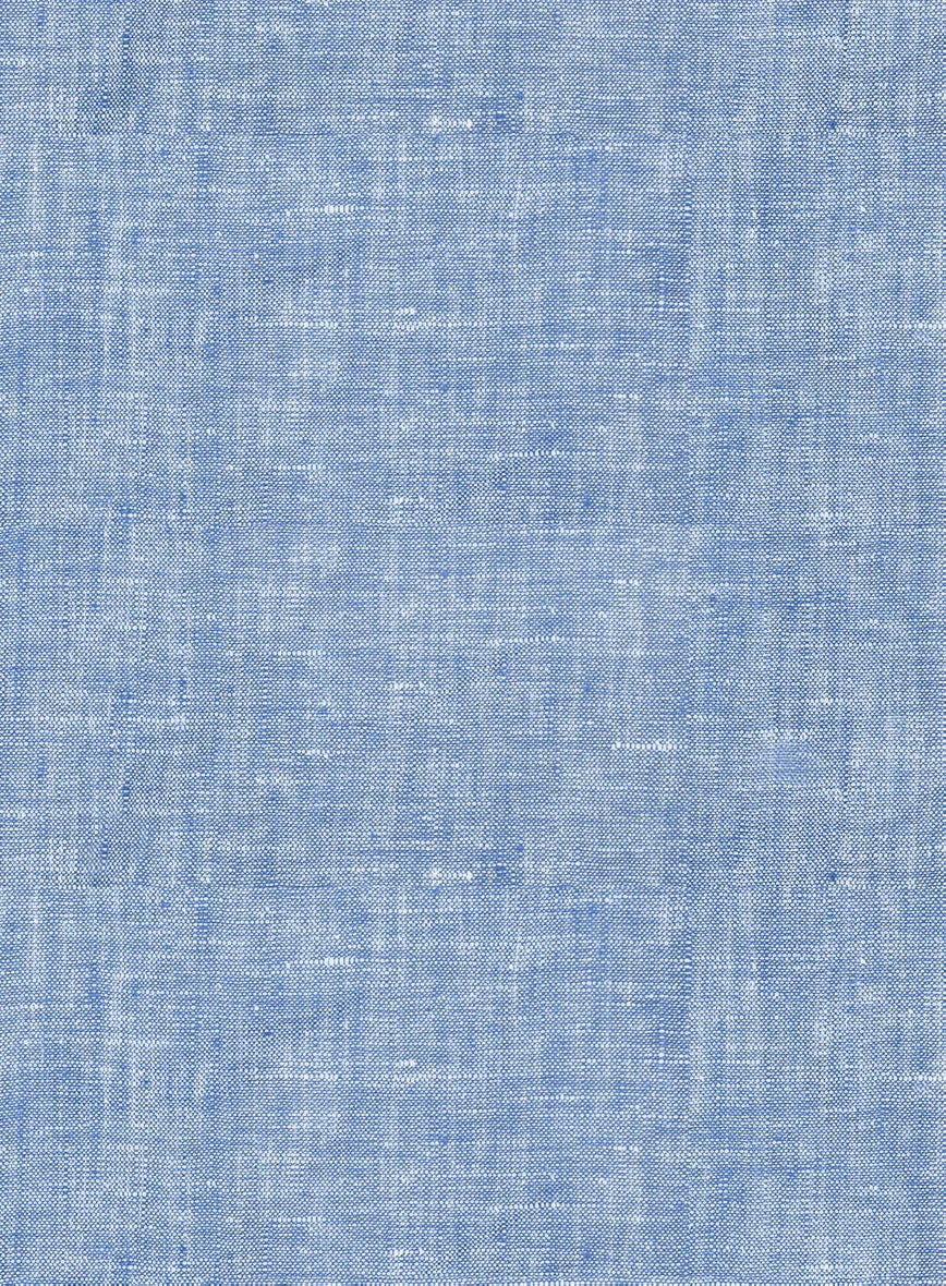 Desert Blue Linen Jacket 3 Desert Blue Linen Jacket - Image 3