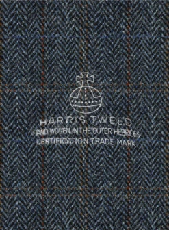 Harris Tweed Country Blue Pea Coat 8 Harris Tweed Country Blue Pea Coat -Tiano Suits Shop harristweedcountrybluepeacoatlk 2