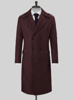 Highlander Sangria Tweed GQ Overcoat