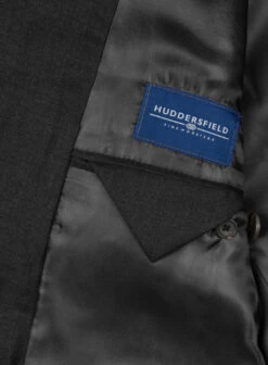 Huddersfield Dk Charcoal Pure Wool Double Breasted Blazer -Tiano Suits Shop hudddkcharchicagojacklook 6