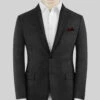 Huddersfield Stretch Charcoal Wool Jacket