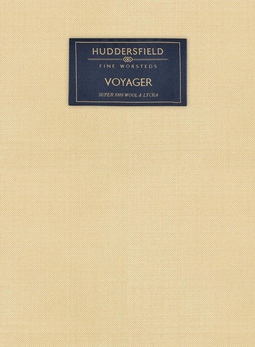 Huddersfield Stretch Khaki Wool Jacket 3 Huddersfield Stretch Khaki Wool Jacket - Image 3