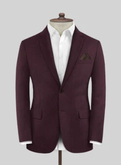 Huddersfield Stretch Wine Wool Suit 10 Huddersfield Stretch Wine Wool Suit -Tiano Suits Shop huddersfieldstretchwinewoolsuitlk 2