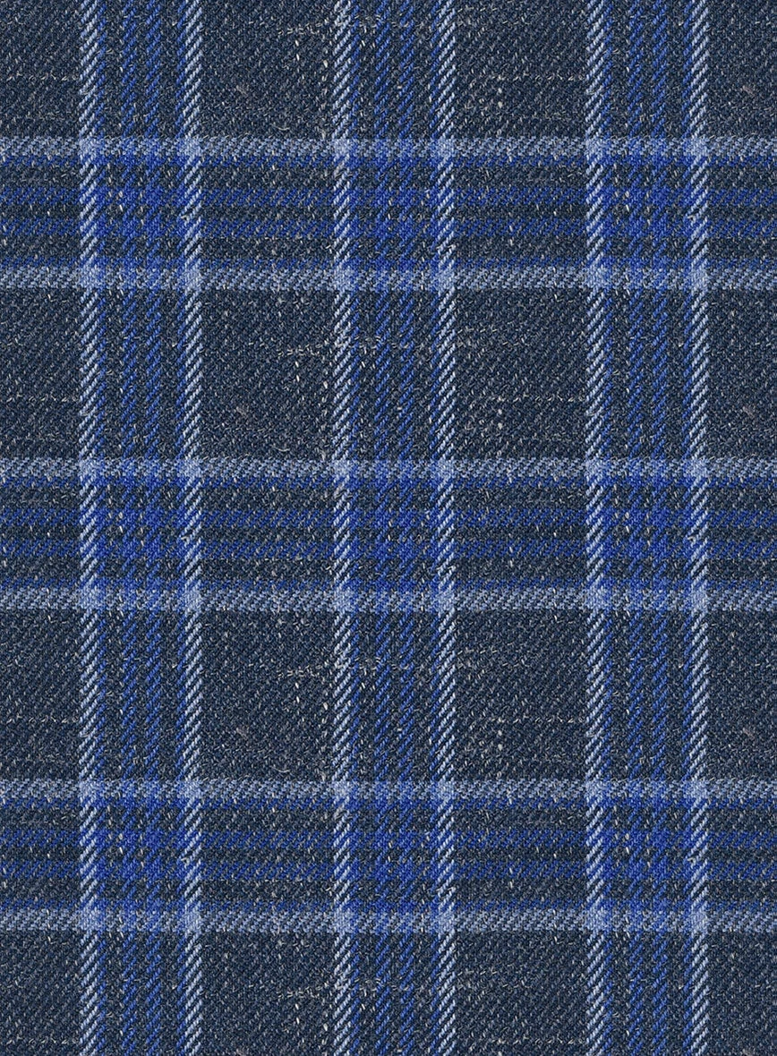 Italian Narodo Blue Wool Jacket 2 Italian Narodo Blue Wool Jacket - Image 2