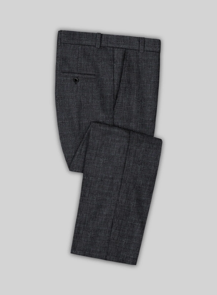 Italian Blu Linen Suit 6 Italian Blu Linen Suit - Image 6