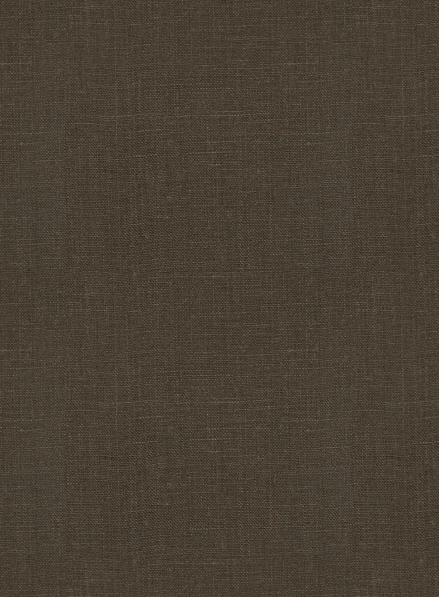 Italian Brown Linen Suit 7 Italian Brown Linen Suit - Image 7