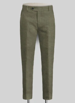 Italian French Green Linen Suit -Tiano Suits Shop italianfrenchgreenlinensuitlook 3