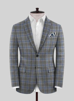 Italian Joa Gray Wool Jacket