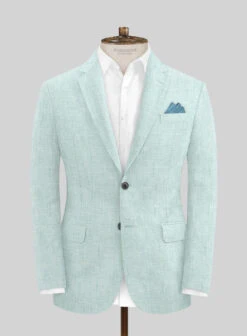 Italian Linen Mint Green Suit 9 Italian Linen Mint Green Suit -Tiano Suits Shop italianlinenmintgreensuitlok 2