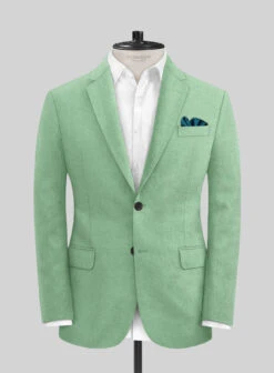 Italian Linen Mojito Green Suit 10 Italian Linen Mojito Green Suit -Tiano Suits Shop italianlinenmojitogreensuitlk 2