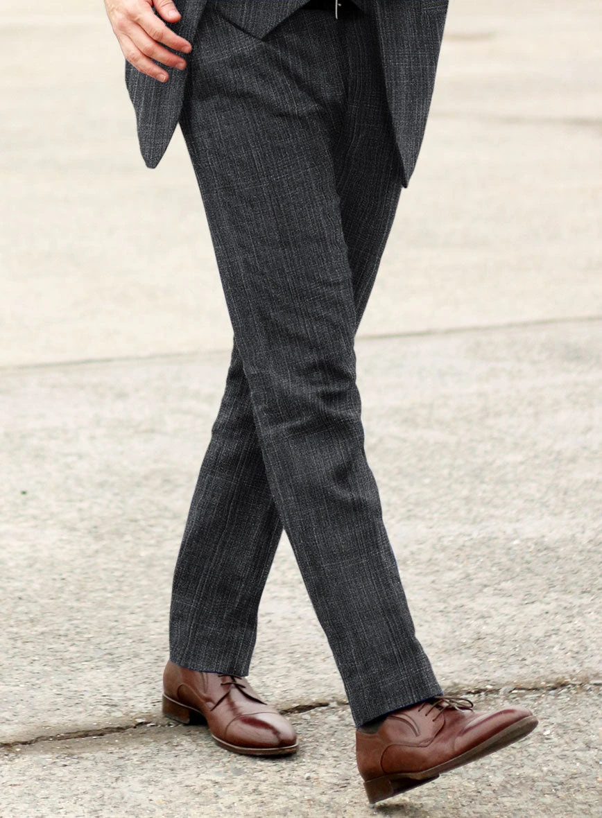 Italian Linen Twilight Dark Blue Suit 4 Italian Linen Twilight Dark Blue Suit - Image 4