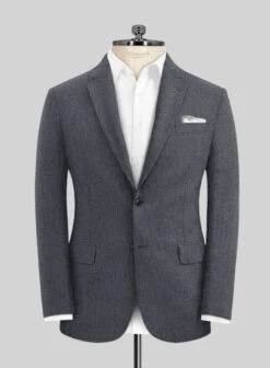Italian Linen Zod Blue Suit 9 Italian Linen Zod Blue Suit -Tiano Suits Shop italianlinenzodbluesuitlook 2