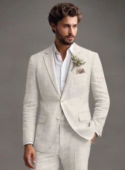Italian Meadow Linen Suit 11 Italian Meadow Linen Suit -Tiano Suits Shop italianmeadowlinensuitlookl 2