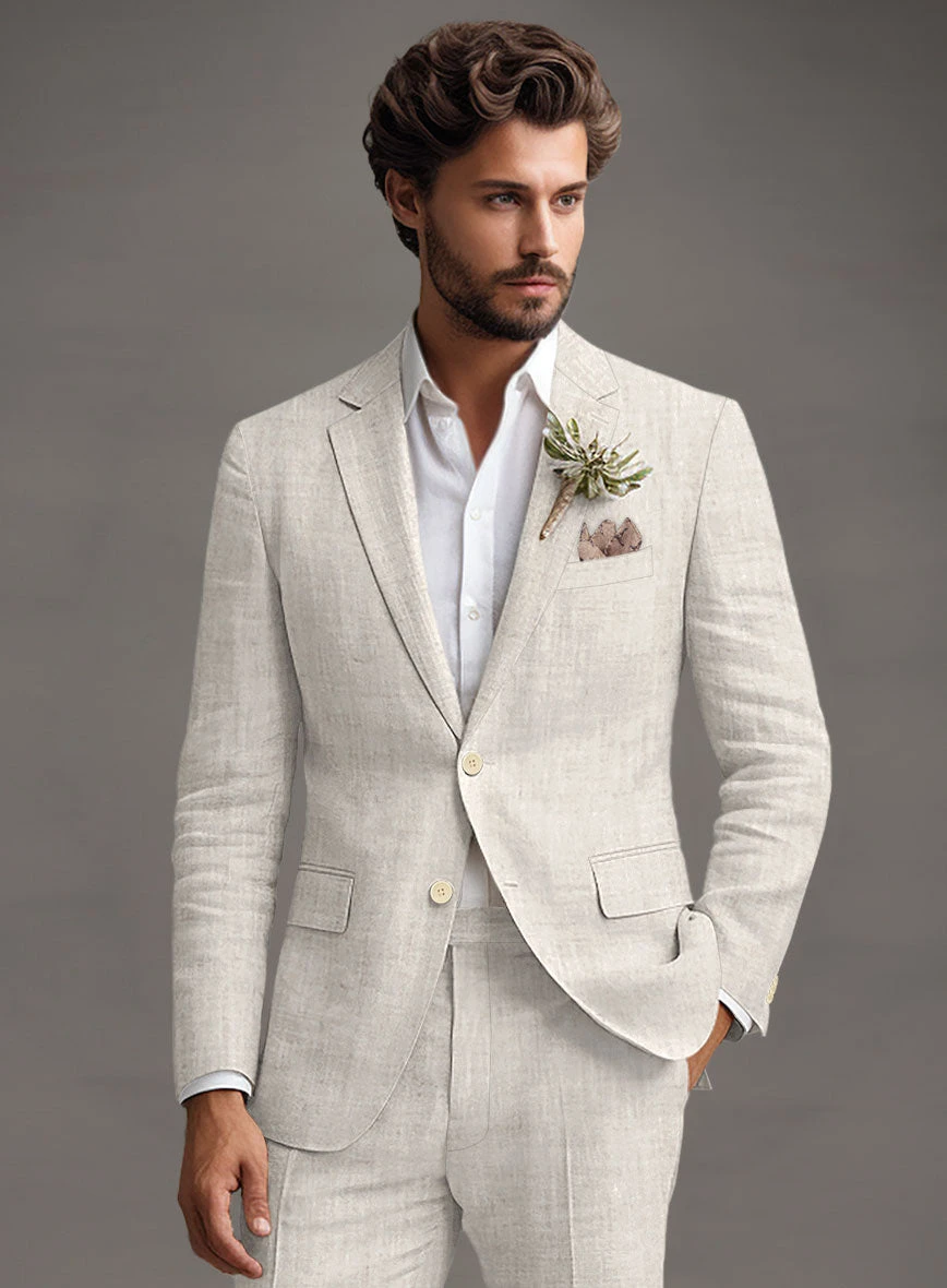 Italian Meadow Linen Suit 4 Italian Meadow Linen Suit - Image 4