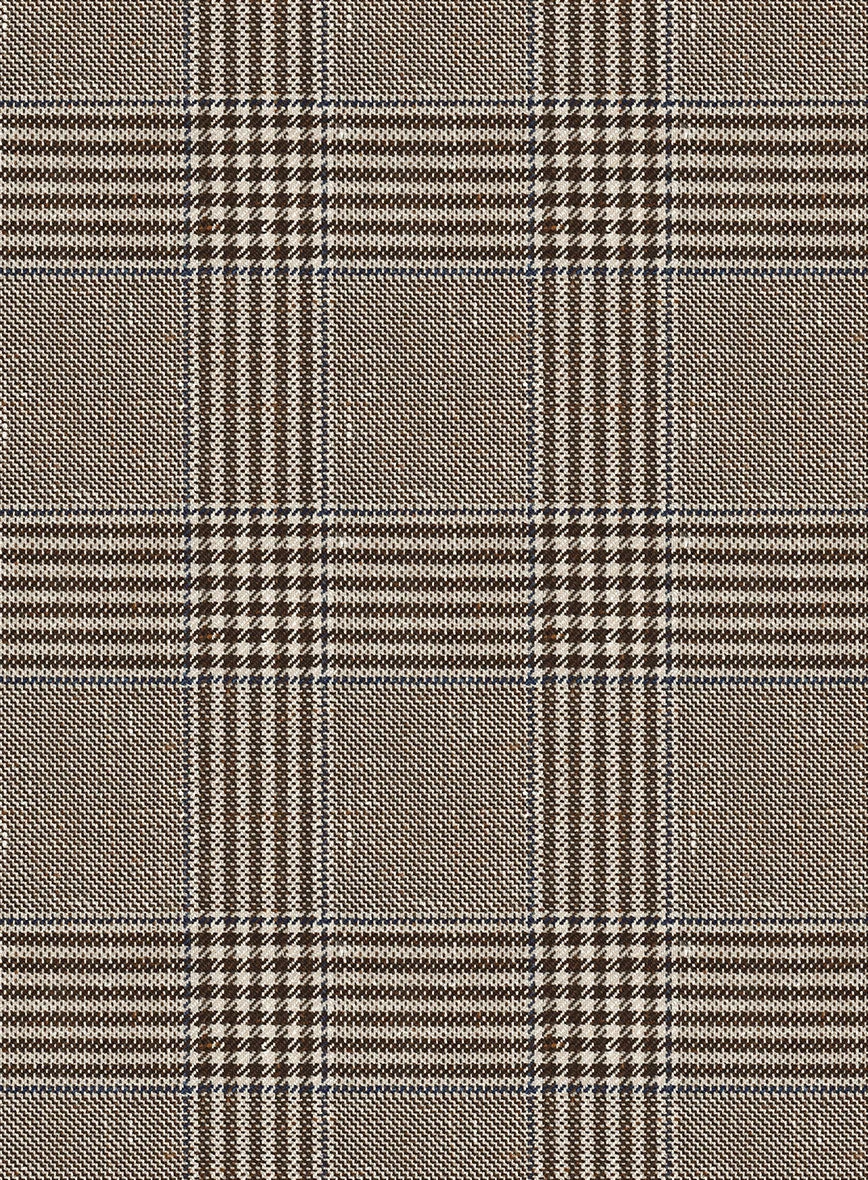 Italian Murano Ejan Brown Wool Linen Silk Jacket 2 Italian Murano Ejan Brown Wool Linen Silk Jacket - Image 2