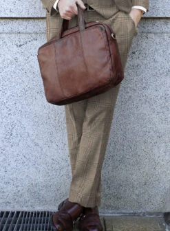 Italian Murano Ejan Brown Wool Linen Silk Suit -Tiano Suits Shop italianmuranoejanbrownwoollinensilksuitlk 3