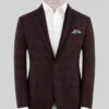 Italian Murano Irgo Checks Wool Linen Silk Jacket