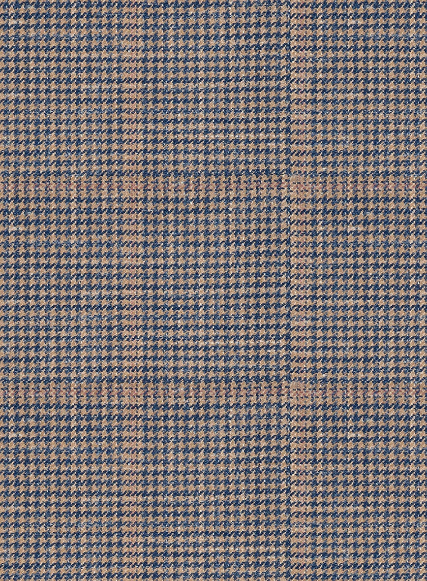 Italian Murano Satie Houndstooth Wool Linen Silk Jacket 2 Italian Murano Satie Houndstooth Wool Linen Silk Jacket - Image 2