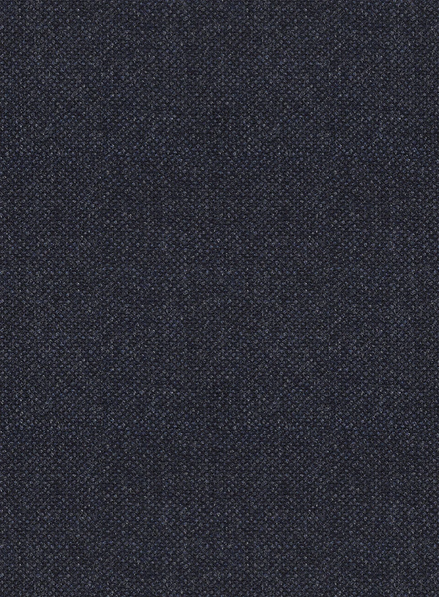 Italian Ombo Blue Birdseye Flannel Jacket 3 Italian Ombo Blue Birdseye Flannel Jacket - Image 3