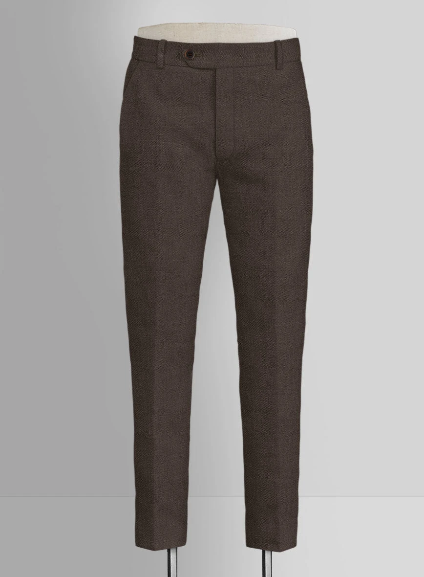 Italian Prato Brown Linen Suit 6 Italian Prato Brown Linen Suit - Image 6