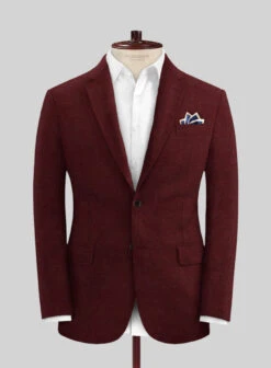 Italian Prato Maroon Linen Suit 9 Italian Prato Maroon Linen Suit -Tiano Suits Shop italianpratomarnlinensuitlk 2