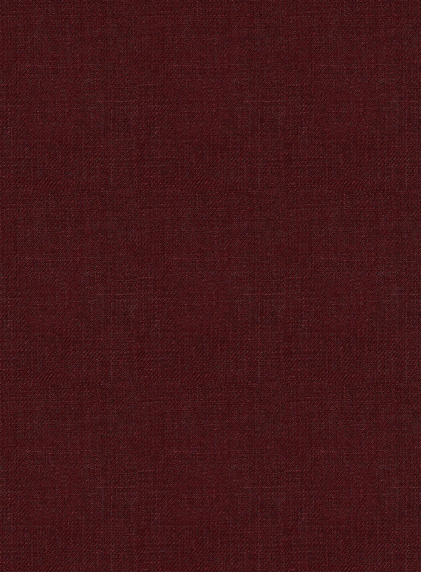 Italian Prato Maroon Linen Suit 6 Italian Prato Maroon Linen Suit - Image 6
