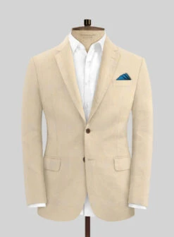 Italian Prato Musk Linen Jacket